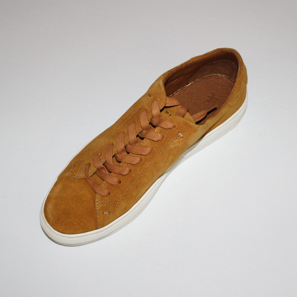 FRYE ASTOR MUSTARD LOW LACE SNEAKER US 9D